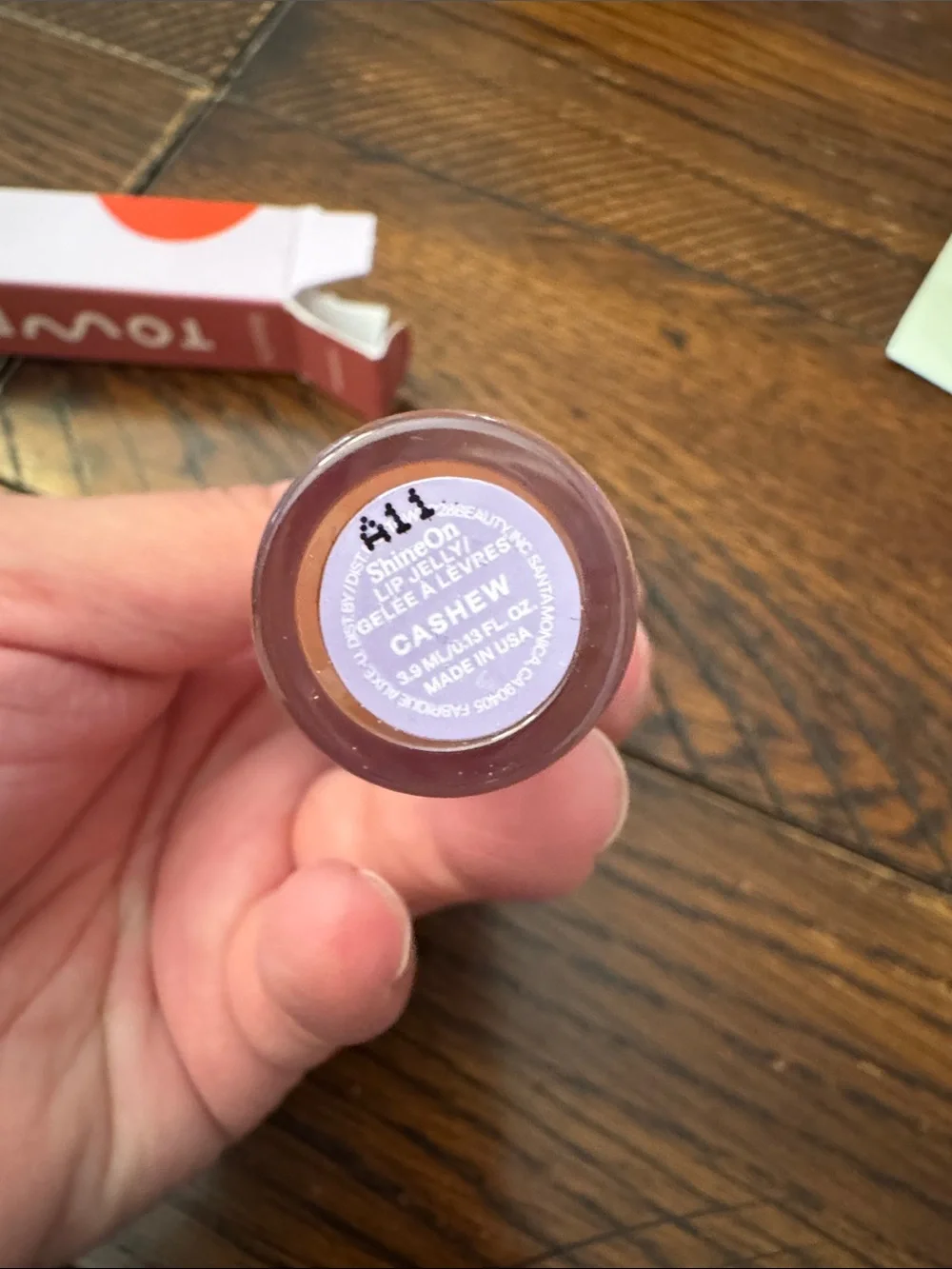 Tower 28 ShineOn Lipstick Color Cashew milky lip jelly makeup application smooth